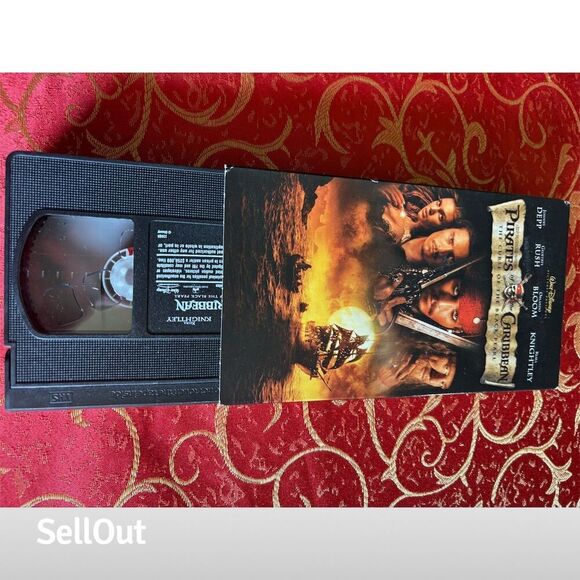 Pirates of the Caribbean: Curse of the Black Pearl VHS 2003 Disney - Picture 4 of 4